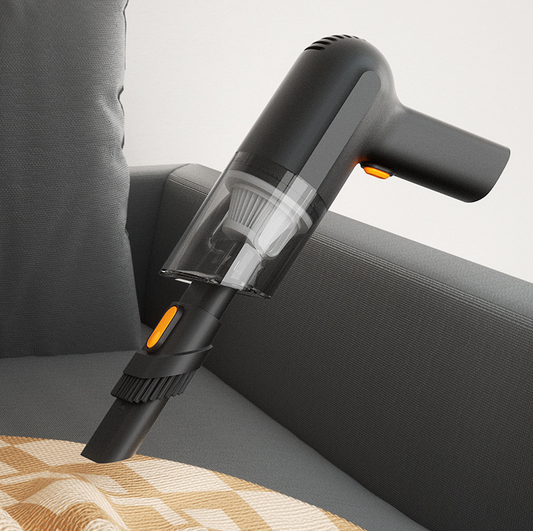 Compact Wireless Handheld Vacuum - 65W Portable Mini Cleaner with 4-Hour Battery Life & 3000Pa Suction