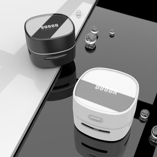 Mini Desktop Vacuum Cleaner - Portable Cordless Handheld
