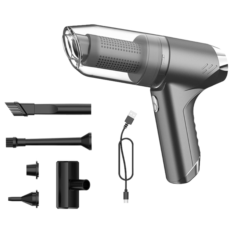 Wireless Handheld Vacuum - 120W Powerful Cordless Car & Home Cleaner with Dual Suction Technology