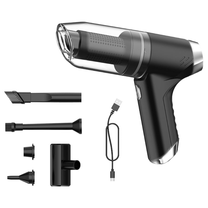 Wireless Handheld Vacuum - 120W Powerful Cordless Car & Home Cleaner with Dual Suction Technology