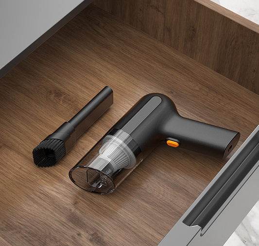Compact Wireless Handheld Vacuum - 65W Portable Mini Cleaner with 4-Hour Battery Life & 3000Pa Suction