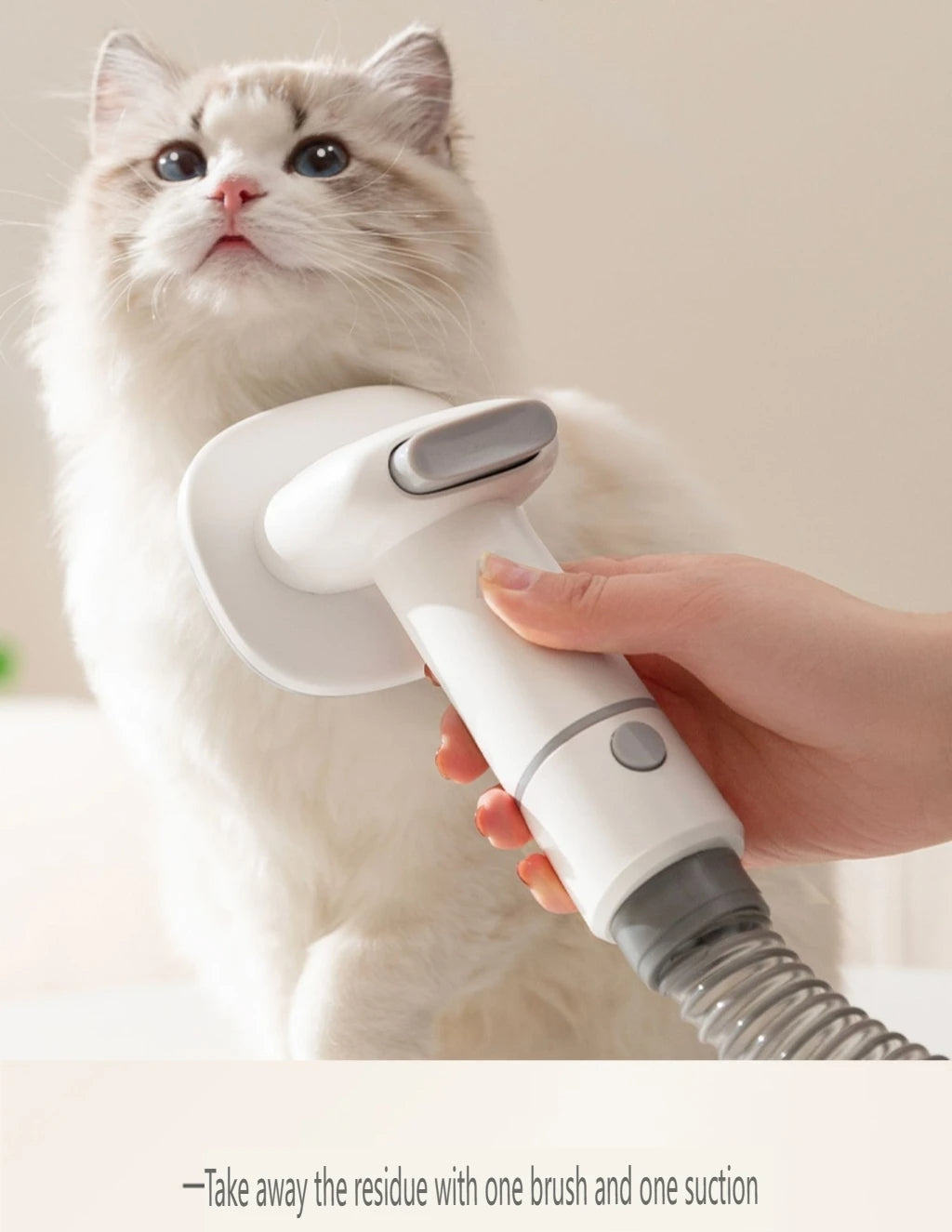 Pet Grooming Vacuum Kit