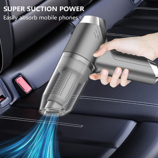 Wireless Handheld Vacuum - 120W Powerful Cordless Car & Home Cleaner with Dual Suction Technology