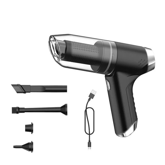 Wireless Handheld Vacuum - 120W Powerful Cordless Car & Home Cleaner with Dual Suction Technology