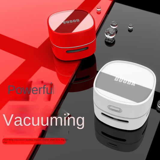 Mini Desktop Vacuum Cleaner - Portable Cordless Handheld